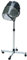 Italian Design - Secador Casco 2 Speed con Termo Regulador y Regulador de Tiempo - Campana de Plástico Ahumado con Tapa - Altura Ajustable (86-122 cm) - Ruedas Flexibles y Estabilidad