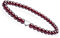 J.Endéar Womens, Prime+Deals+Today+Clearance, Natural Gemstone Bracelet 5mm Garnet Beaded Stretch Bracelet with 925 Silver Heart Pendant