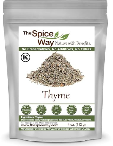 The Spice Way Thyme Leaves - (4 oz) packaged fresh