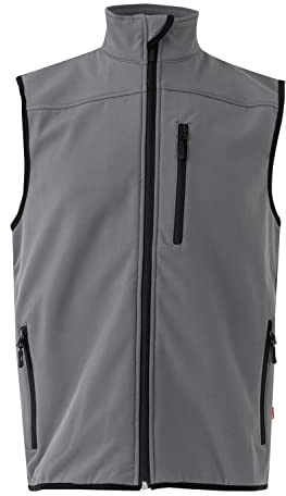 VELILLA 205905 Gilet Soft Shell Colore Nero Taglia L, grigio, L