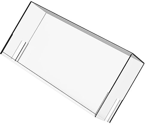 Cabilock Clear Acrylic Protective Game Case for Dustproof Display Holder Box Transparent Storage for Organizing and Showcasing Your Console