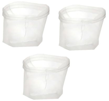GOOHOCHY 3pcs Large Food Grade Strainer Bag Reusable Nut Milk Yogurt Strainer Cheesecloth Bag for Juice