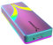 SABRENT Rocket M.2 NVMe SSD Enclosure, Ultra Fast Enclosure, USB 3.2 Type C 20Gbps SATA/NVMe, Plug and Play, RGB Lights, Aluminum Case (EC-RGBC)