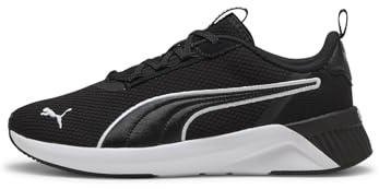 PUMA Damen SOFTRIDE Harli WNS Straßen-Laufschuh, Black White-Galactic Gray, 41 EU