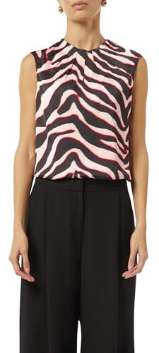 Comma Satin-Bluse mit Raffung