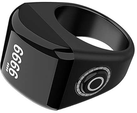 Teksome Digital Counter Clicker – Smart fingerräknare för bön med tydlig skärm, digital talydisk, 5 bön tidspåminnelser , elektronisk räknare visar tid, recitationsräkning och bön