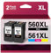 SHEENGO PG-560XL CL-561XL Kompatibel für Canon Druckerpatronen 560 561 PG 560 XL Black CL-561 XL 560XL 561XL für Canon TS5350i Druckerpatronen TS7450i TS7450a TS5350a TS5351i TS5350 TS7451a TS5351a