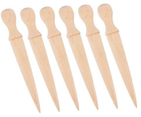 TOYANDONA 6stücke Gartenspaten Mit Griff Pflanzwerkzeug Aus Material Für Gartenarbeit Erdspaten Mit Komfortablem Griff Für Einfache Bedienung Und Mühelose Reinigung