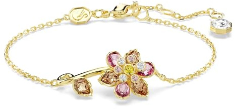 Swarovski Idyllia F Florere Mjukt armband, Silverfärgad, Blank guld