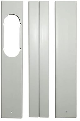 Genérico Kit de Placa de Ventana portátil Ajustable A98I-3PCS for Accesorios de Aire Acondicionado, Accesorio de Ventana for Aire Acondicionado, 55 cm