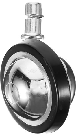 Gadpiparty Furniture Casters Office Chair Wheels Replacement for Carpet Floor Ball Shape Alloy Wheels for Barber Shop Gaming Chair