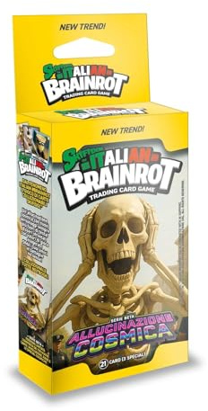 Skifidol Brainrot Jeu de Cartes à Collectionner Allucinazione Cosmica
