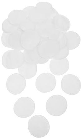 FRCOLOR 100stücke Baumwollpads zum Entfernen von Make-up Doppelseitig Weiß für Gesichtsreinigung und Nagelpflege