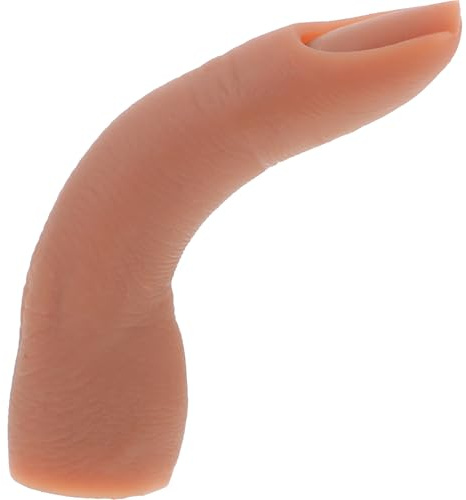 Luxshiny Main Doigts et Articulations Flexibles Modèle en Silicone pour Entraînement Design Compact des Ongles Acryliques pour Pratique de L'art des Ongles