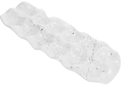 BESPORTBLE Bandeja de Huevos de Cerámica para Refrigerador Huevera de Encimera para Cocina Contenedor para Guardar Huevos Frescos