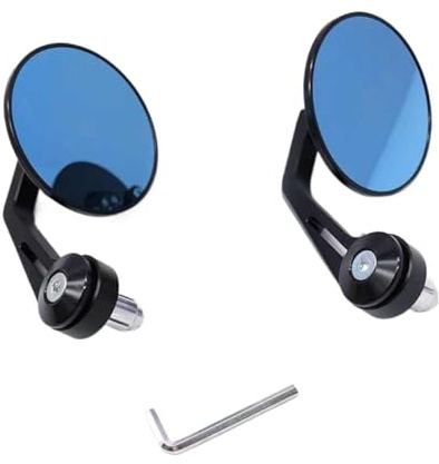 Motorrad Rückspiegel Für YAM&AHA MT09 2024 Bar-End Spiegel Lenker End Seitenspiegel MT-09 SP Aluminium CNC Motorrad Zubehör