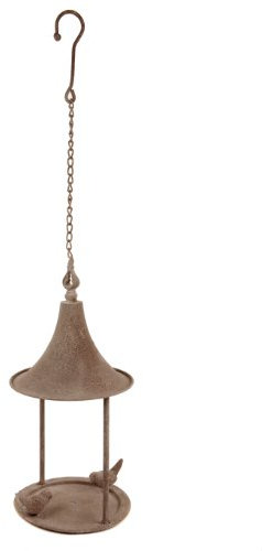 London Ornaments LOFY0372 Oriental Hanging Bird Feeder