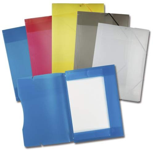 Sammelmappe A3 Plastik FOLIA 6999 5 Farben sortiert VE=5