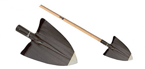 Vanga a punta forgiata con manico in faggio