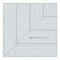 LiquidRaw GQR-16 - Regla de acolchado cuadrada (acrílico, 40,6 cm), transparente
