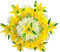 Fiori Artificiali del Cimitero, Ghirlanda di Lutto Artificiale con Ghirlanda del Cimitero, Tributo Funebre Commemorativo Corona di Lutto Finta per la Decorazione Commemorativa