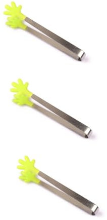 Yardenfun 3-teiliges Kochzangen-set Mini-servierutensil Aus Edelstahl 5 Farboptionen Spülmaschinenfest Für Zuhause