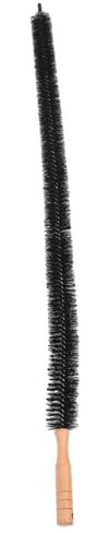 jojofuny 2pcs Cleaning Brush for Washing Machine and Dryer Vent Wooden Handle Long Brush for Washer Cleaner and Dryer Lint Removal