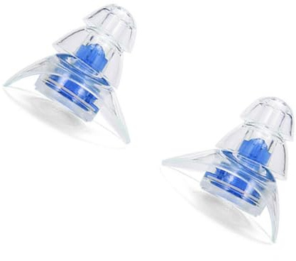 ARTSEWPLY Silicone Earplugs Pair Noise Reduction Sleeping Ear Plugs Reusable Blue Soft Travel Protection Against Snoring