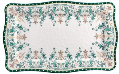 Vassoio da Portata Rettangolare in Melamina Kensy 36 x 23 x 1,5 cm
