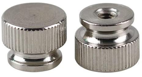 Kontermuttern, metrische Muttern, Stahlmuttern, Edelstahlmutter, 2 Stück/Los, m3, m4, m5, m6, Edelstahl 304, Rändelmutter, Sacklochmuttern, Werbung, dekorativer Nagel (Durchgangsloch M12)(Through hole