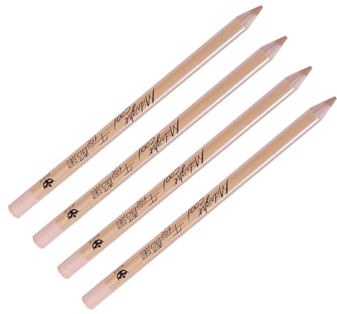 Hohopeti 4 pièces Crayon Correcteur Maquillage Stylo Anti-ombres et Taches Couverture Naturelle Facile à Appliquer pour Peau Unifiée et Éclatante