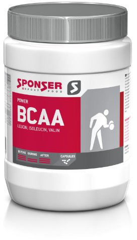 Sponser REINES BCAA 350 Kapseln - 300g Eiweiß Protein Pulver, 06-300