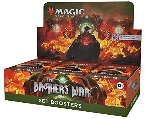 Magic The Gathering Brothers' War Set Booster Box | 30 Packungen (360 magische Karten)