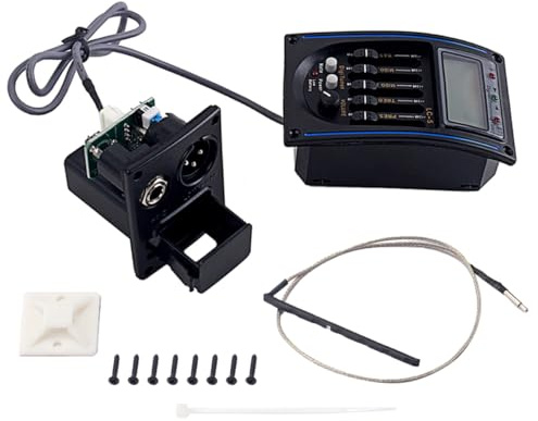 Toyvian Lc Band Piezo Pickup Für Akustikgitarren Vorverstärker Mit Equalizer Und Feedback Installieren Für Acoustic Classical Guitar Ohne Batterie Optimales Klangerlebnis