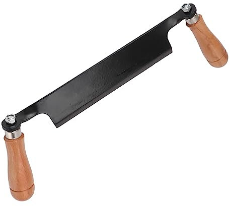 Outil De Rasage Droit Pour le Travail du Bois, Outil De Rasage Portable à Tirage Droit, Grattoir D'écorce En Acier Au Carbone, Polissage Fin, Couteau De Rasage Abattu Pour un Retrait Rapide des Bûches