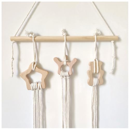 Wisafory Haarspangen Aufbewahrung Quaste Haarspangen Organizer Halter Haargummi Haarklammer Haarschmuck Aufbewahrungsgürtel Wanddekoration Haarspangen Aufbewahrung fur Mädche Set 2