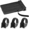 100 Piezas Bridas para Cables Reutilizables, Ajustables de Nylon con Gancho y Bucle, Organizador de Cables para Oficina, Hogar, Jardín y Más, 150 x 12mm