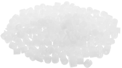 SEWOART Insert Fileté en Nylon pour Goujons de Charnière de Porte D’armoire 4x9 Mm – 200 Pièces – Cheville D’installation Rapide pour Réparation et Assemblage Meubles la Cuisine et Salle