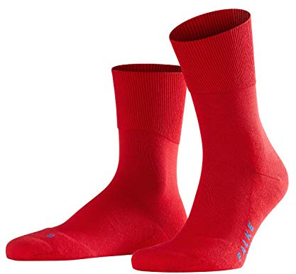 FALKE Run U Sso coton unies 1 paire, Chaussettes Mixte, Rouge Fire 8150, 42-43