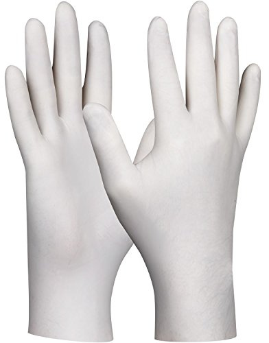GEBOL 709622 Latex Einweghandschuh ungepudert, 80 Stück, Größe M