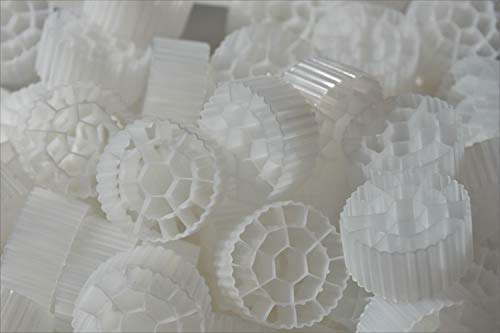 K3 Bio Filter Media Moving Bed Biofilm Reactor (MBBR) for Aquaponics, Aquaculture, Hydroponics - Ponds - Aquariums by Wholesale Koi Farm (1 Cubic Foot)