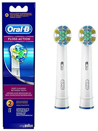 Oral-B FlossAction - Mit CleanMaximiser-Technologie - Bürstenköpfe - 2 Stk