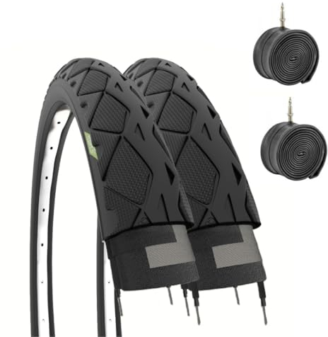 Ecovelò 26 x 1.50 (40-559), 2 Cubiertas Habitaciones Unisex Adulto, Negro