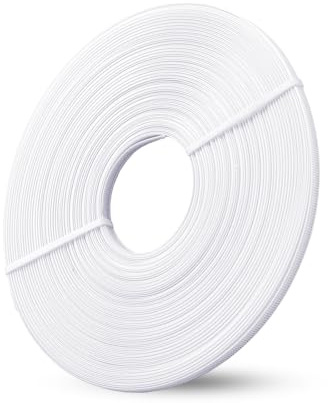Dimeho Polyester Whale Bone 45 Yards 6 mm Täckt sömnadstillbehör Kontinuerlig sömnad Lågdensitet BH Verktyg Urbening Korsetter Klänningar Bröllopskvällsunderkläder Hattar Vita