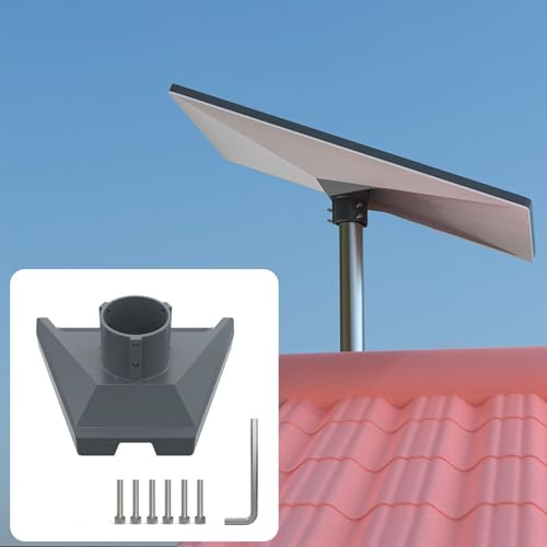TIUIHU Starlink Gen 3 Mount,Starlink Gen 3 Pipe Adapter,1‘’- 2.1‘’ Premium Starlink gen 3 Pole mounting kit for Star Link Standard Gen 3/Standard 4/4 X Dishy