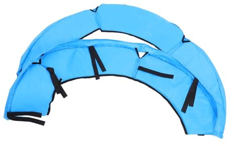 Happyyami Trampolin Schutzrandabdeckung Blau Federverstärkt Reißfest Ersatz Frühling Randschutz Junge Mädchen Trampolin Sicherheitsauflage Langlebig