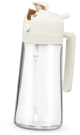 BESTOYARD Dispensador De Aceite De Oliva De Vidrio Pulverización De Precisión Para Cocinar Para Uso Cocina Botella De Aceite Recargable