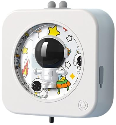 Dispensador De Jabón Automático Sin Contacto - Soporte de Ducha Astronauta 350 ml - Dispensador de Jabón Espumoso Recargable - para Cocina Baño