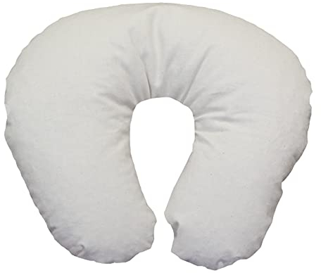 NaturGut Bio Dinkel Hörnchen Nackenhörnchen Nackenkissen ca. 37x33 Reisekissen Körnerkissen