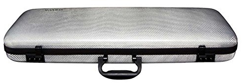 GEWA Doppelkoffer für 2 Violinen IDEA 2.7, Silber/schwarz Titanium, Made in Germany
